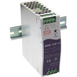 Mean Well MEANWELL WDR-120-12 12V 10.0A Ray Tipi Güç Kaynağı