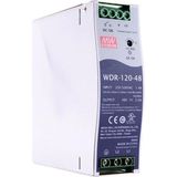 Mean Well MEANWELL WDR-120-48 48V 2.5A Ray Tipi Güç Kaynağı