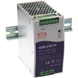 Mean Well MEANWELL WDR-240-24 24V 10.0A Ray Tipi Güç Kaynağı