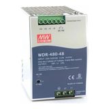 Mean Well MEANWELL WDR-480-48 48V 10.0A Ray Tipi Güç Kaynağı