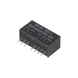 Mean Well SPAN02B-05 2W 18-36VDC 5VDC 400mA Regüleli Tek Çıkışlı İzole Dönüştürücü
