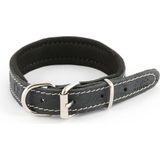 Meander Pet Supplies - Deri Köpek Tasması | Pati Desenli - Lacivert