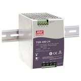 MeanWell TDR-480-24 24VDC 20.0AMP DIN Rail Trifaze Güç Kaynağı
