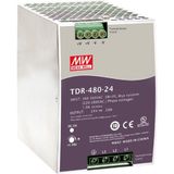 Meanwell TDR-480-24 ,3-FAZ/380VAC 24VDC/20A Güç Kaynağı - 0 - Siyah