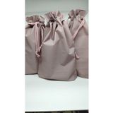 meapuff 3lü Set 20×30cm Pembe Su Geçirmez Kozmetik Plaj Tatil Çantası