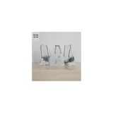 meapuff 3lü Set 25*35cm (medium) Su Geçirmez Büzme Ipli Kozmetik Makyaj Tatil Çantası