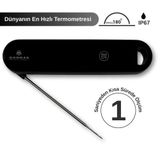 Meaty Cheesy Dooman Ultra Hızlı Et ve Sıvı Sıcaklık Ölçme Termometresi (1s'den Kısa)