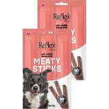 Meaty Sticks Kuzu Etli Köpek Ödül Çubuğu 3X11GR Ikili Paket