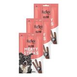 Meaty Sticks Kuzu Etli Köpek Ödül Çubuğu 3X11GR Üçlü Paket