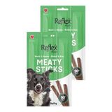 Meaty Sticks Ördek ve Kaz Etli Köpek Ödül Çubuğu 3X11GR Ikili Paket