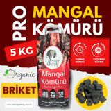 Meaty&cheesy Firehex Bio Karbon Mangal & Barbekü Kömürü Briket - 5 Kg