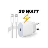 Meax Iphone Tüm Serilerle Uyumlu 20Watt Hızlı Şarj Aleti Kablo Adaptör Set 6 7 8 X 11 12 13 14 15 Beyaz