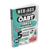 MEB AGS ÖABT Türkçe Öğretmenliği Tamamı Ayrıntılı Video Çözümlü 5 Deneme Sınavı