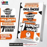 Meb-Ags Okul Öncesi Öabt Taş Kağıt Makas Serisi Tamamı Çözümlü 7 Deneme Sınavı