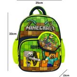 Meb Collection Mine Creeper Adventure Oyun Temali Erkek Anaokulu Çantası| Su geçirmez Okul öncesi çanta