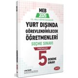 MEB Yurt Dışında Görevlendirilecek Öğretmenleri Seçme Sınavı Premium 5 Deneme - Data Yayınları