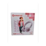 Mebak polo smart FS99 Bluetooth 5.4 17 Saat Müzik AUX/TF Kart Destekli Kablosuz Kulak Üstü Kulaklık Pembe