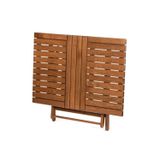 mebel stil Atina Katlanır Masa 70x120 - Dış Mekan Dikdörtgen Ahşap Bahçe, Balkon Masası