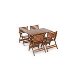 Mebel Stil London Takım (Masa 80x120) - Bahçe Mobilyası