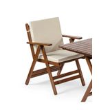 mebel stil MİNDER London - Polyester Kumaş, Su itici özellikli , Fermuarlı Sandalye Minderi