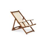 Mebel Stil Monaco 3 Kademe Kollu Pvc Şezlong