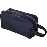 Mebes Denim Kumaş Erkek Kişisel Bakım,Seyahat ve El Çantası Elçnterkdnmlcvrtm1 - 003-Lacivert