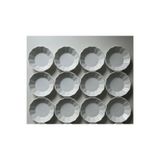 Mebey Home 12’li Porselen Düz Çay Tabağı Fincan Altlığı
