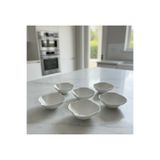 Mebey Home 6’lı Porselen Mini Sosluk, Reçellik, Kahvaltılık, Sunumluk