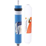 Mebmran Filtre - 80 Gpd - Ev Tipi Su Arıtma Cihazları Mebran+ Karbon - Tatlandırıcı Filtre