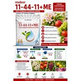 Mebor 11-44-11 Me 1 Kg Çiçeklendirici -Çiçek Tutturucu-Yaprak Ve Toprak Gübresi