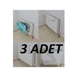 MEC TOPTAN 3 Adet Çamaşır Kurutmalık Petek Üstü 60cm 5 Telli Kaliteli X 3 Adet