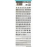 Mecanorma Harfler Transfer Şablon Letraset PF 228 6.3 mm