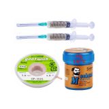 Mechanc Krem Lehim Solder Paste 138 C 42g Lehim Toplama Cp-1515 Emme Teli 1,5mm Set
