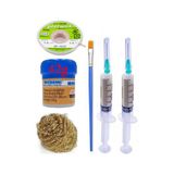 Mechanic Krem Lehim 183 C 42g Flux Lehim Toplama Cp-1515 Emme Teli 1,5mm Havya Uç Temizleme Set05