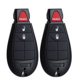 MechanMagic Anahtarlık FOBIK Yedek Dodge Ram 1500 2500 3500 2009 2010 2011 2012 Journey Challenger Grand Caravan Chrysler Kasaba ve Ülke Jeep Grand Cherokee Komutanı Anahtarsız Giriş Uzaktan Kumanda