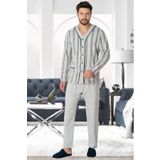 Mecit 2767 Gri Erkek Pijama Takımı