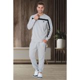 Mecit Pijama Erkek Büyük Beden 2 İplik Pijama (Eşofman) Takımı %85 Pamuk, %15 Viskon