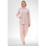 Mecit Pijama Kadın Büyük Beden Battal Anne Pijama Takımı %80 Pamuk, %20 Viskon