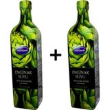 Mecitefendi 2 x 1 lt Enginar Suyu Aromatik Meyve Suyu İzmir Menşeli Doğal İçerik
