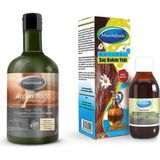 Mecitefendi Argan Şampuan 400 ml (1 Adet) + Saç Bakım Yağı (1 Adet)