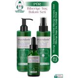 Mecitefendi Biberiye Saç Bakım Seti Pür - Biberiye Şampuan 150 ml + Biberiye Suyu Saç Toniği 150 ml (11 Bitki Ekstraktlı ) + Biberiye Serumu 50 ml
