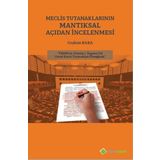 Meclis Tutanaklarının Mantıksal Açıdan İncelenmesi - Coşkun Baba