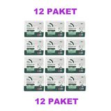 Med-Cover Kremli, Durulama Gerektirmeyen, Hasta Saç Yıkama Bonesi ( 12 Paket)