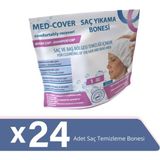 Med Cover Medcover Med-Cover Saç Yıkama Bonesi 1X24'LÜ Gönderim