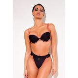 Med Judy Bikini Üst - 75B - Siyah
