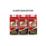 Medalyan DL-71 Çelik Çivi 3x30 22 Adet Sarı - 12'li Paket