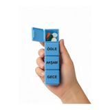 MEDAS LİFE Günlük Hap ve Vitamin Düzenleyici 4 Bölmeli Taşınabilir İlaç Saklama Kutusu (MAVİ)