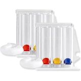 MEDAS LİFE Triflo Solunum Egzersiz Cihazı 2 Adet Yüksek Kalite Nefes Egzersiz Aparatı