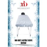 MEDBRIGHT 100 Adet 80x240 Lastikli Tek Kullanımlık Sedye Örtüsü