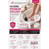 MEDBRIGHT Pedikür Galoşu 50 Adet